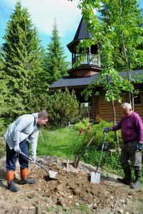 Urakoinnin lomassa tulee kerrottua monta hyvää juttua ja tutustuttua toisiin talkoolaisiin.