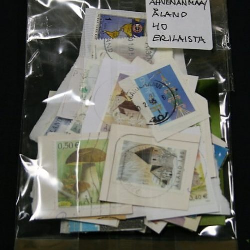 Ahvenanmaa/Åland, 40 erilaista merkkiä