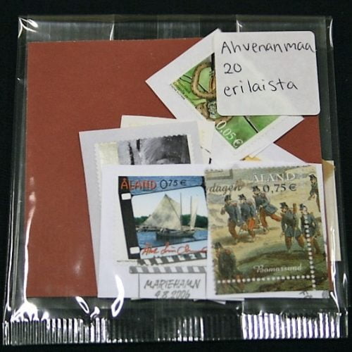 Ahvenanmaa/Åland, 20 erilaista merkkiä