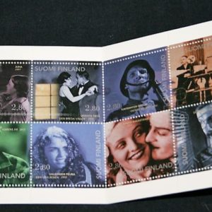 Elokuva 100 vuotta, postimerkkivihko, Suomi 1996