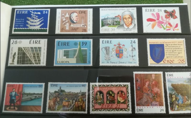 Ireland's Special and Commemorative Stamps 1987 - Irlannin erikois- ja juhlamerkkejä 1987 - Image 2