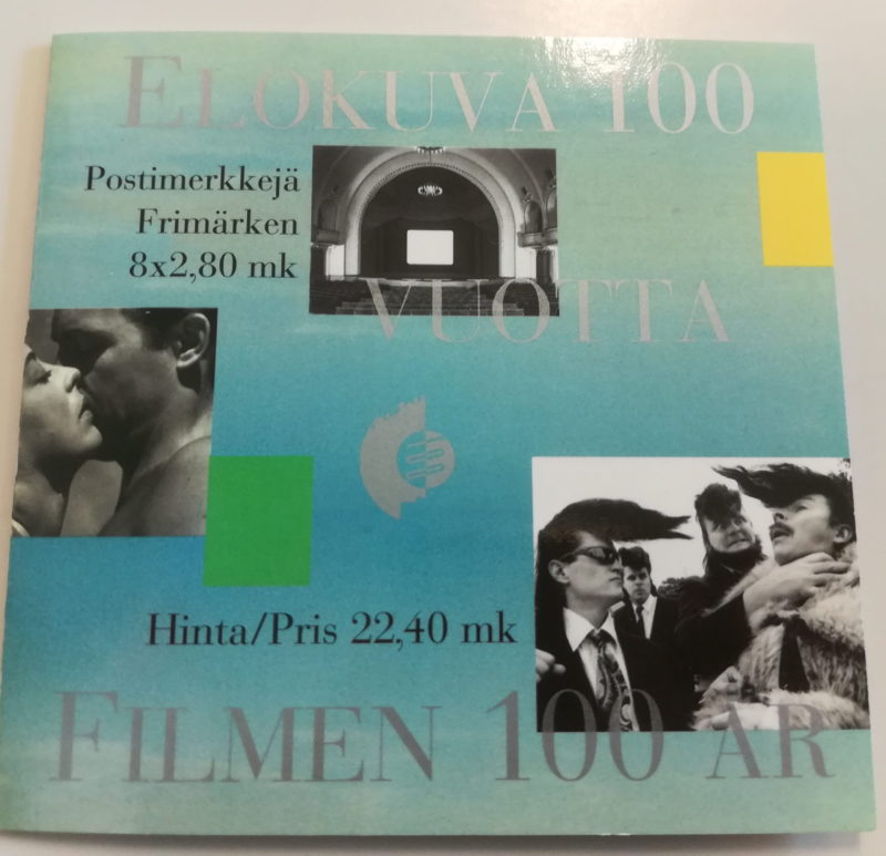 Elokuva 100 vuotta, postimerkkivihko, Suomi 1996 - Image 2
