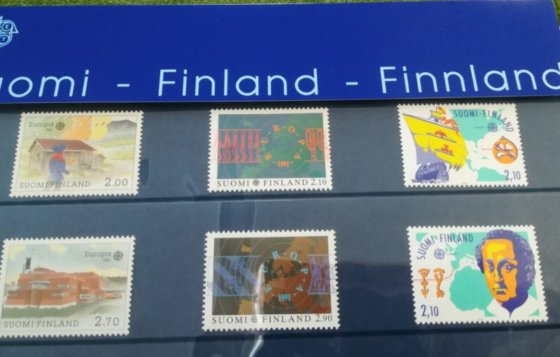 Europa CEPT - postimerkit 1990-1992, Suomi