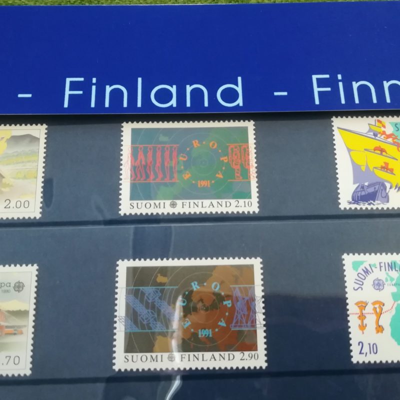 Europa CEPT - postimerkit 1990-1992, Suomi