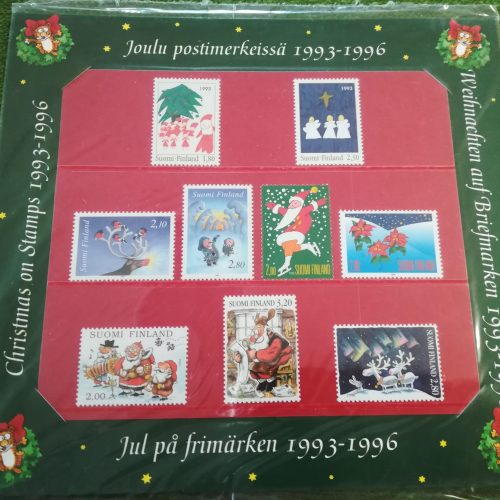 Joulu postimerkeissä 1993-1996