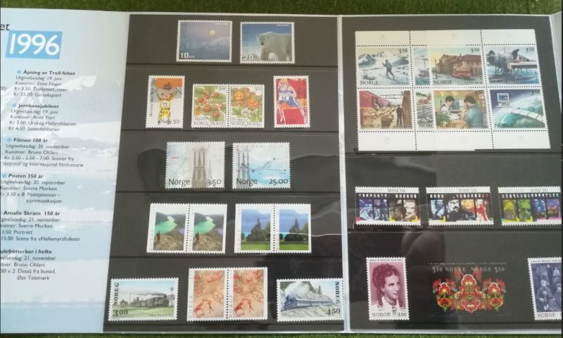 Norjan postimerkit - Norske frimerker 1996 - Image 2