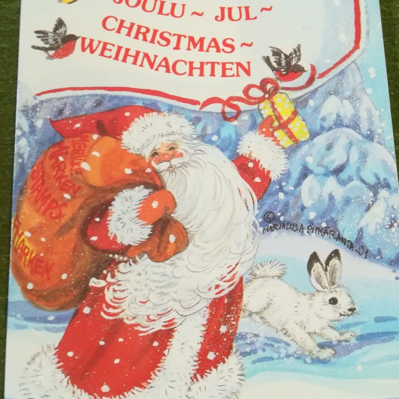 Postimerkkien joulu 1 - pakkaus