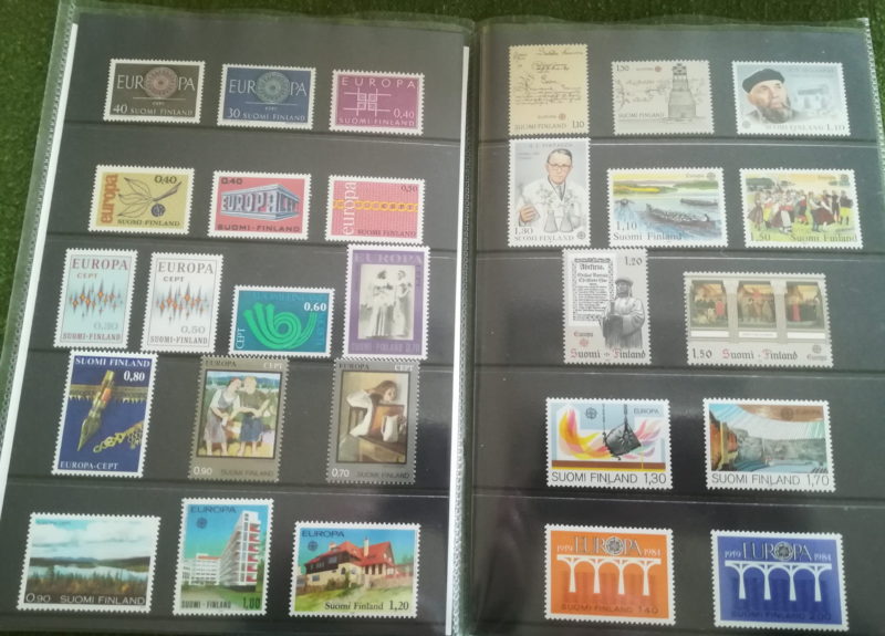 Posti- ja telehallituksen julkaisemat Europa CEPT-postimerkit v.v. 1960-1984 - Image 2