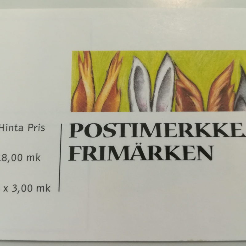 Ystävyydellä, Hännät, postimerkkivihko, Suomi 1999