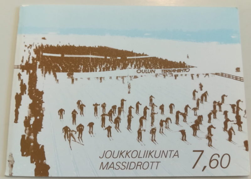 Joukkoliikunta, postimerkkivihko, Suomi 1989