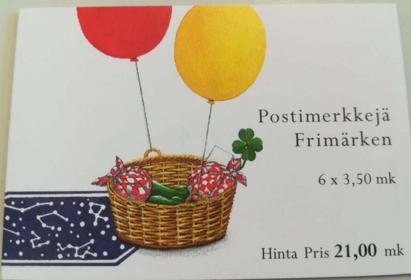 Ystävänpäivä, postimerkkivihko, Suomi 2000