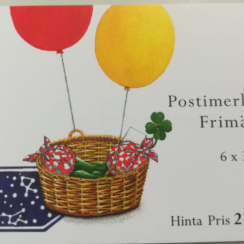 Ystävänpäivä, postimerkkivihko, Suomi 2000