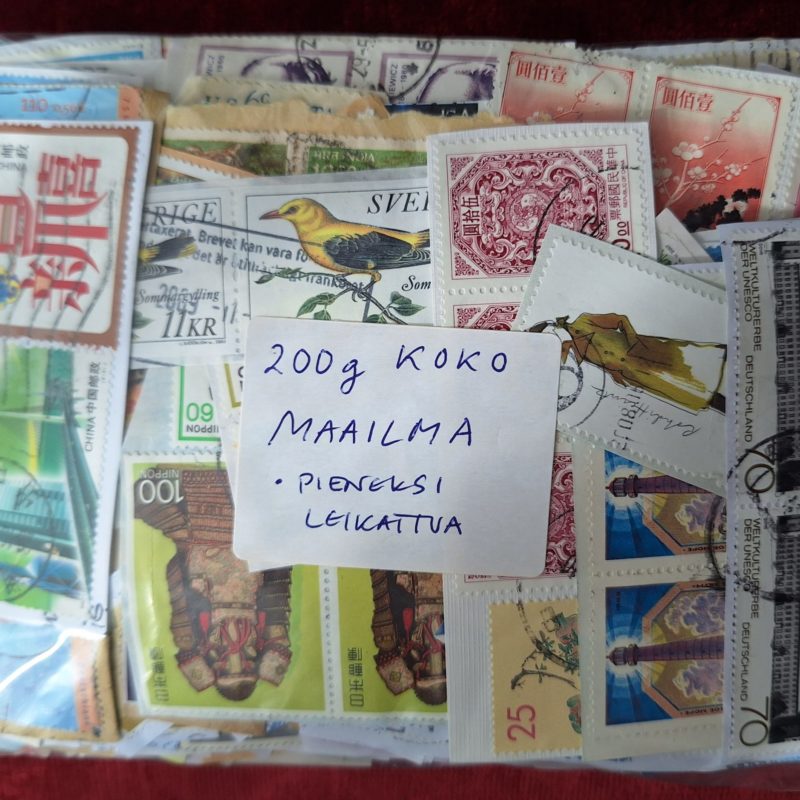 Maailma 200 g, irtoleike, käytetty (nro 6)