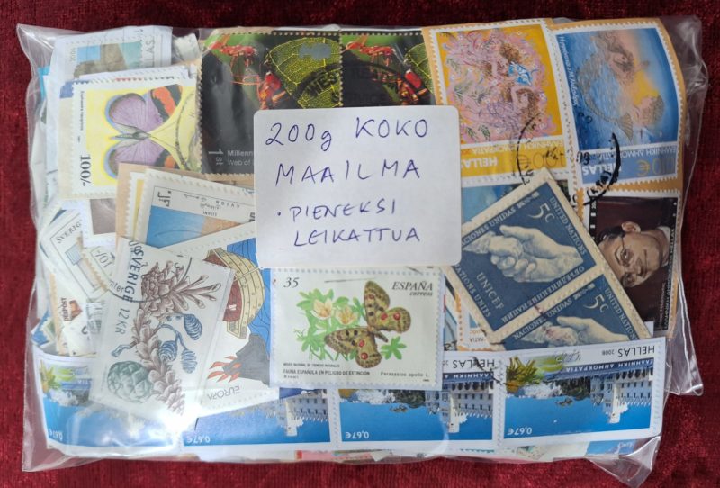 Maailma 200 g, irtoleike, käytetty (nro 7)