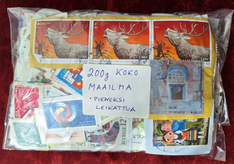 Maailma 200 g, irtoleike, käytetty (nro 8)